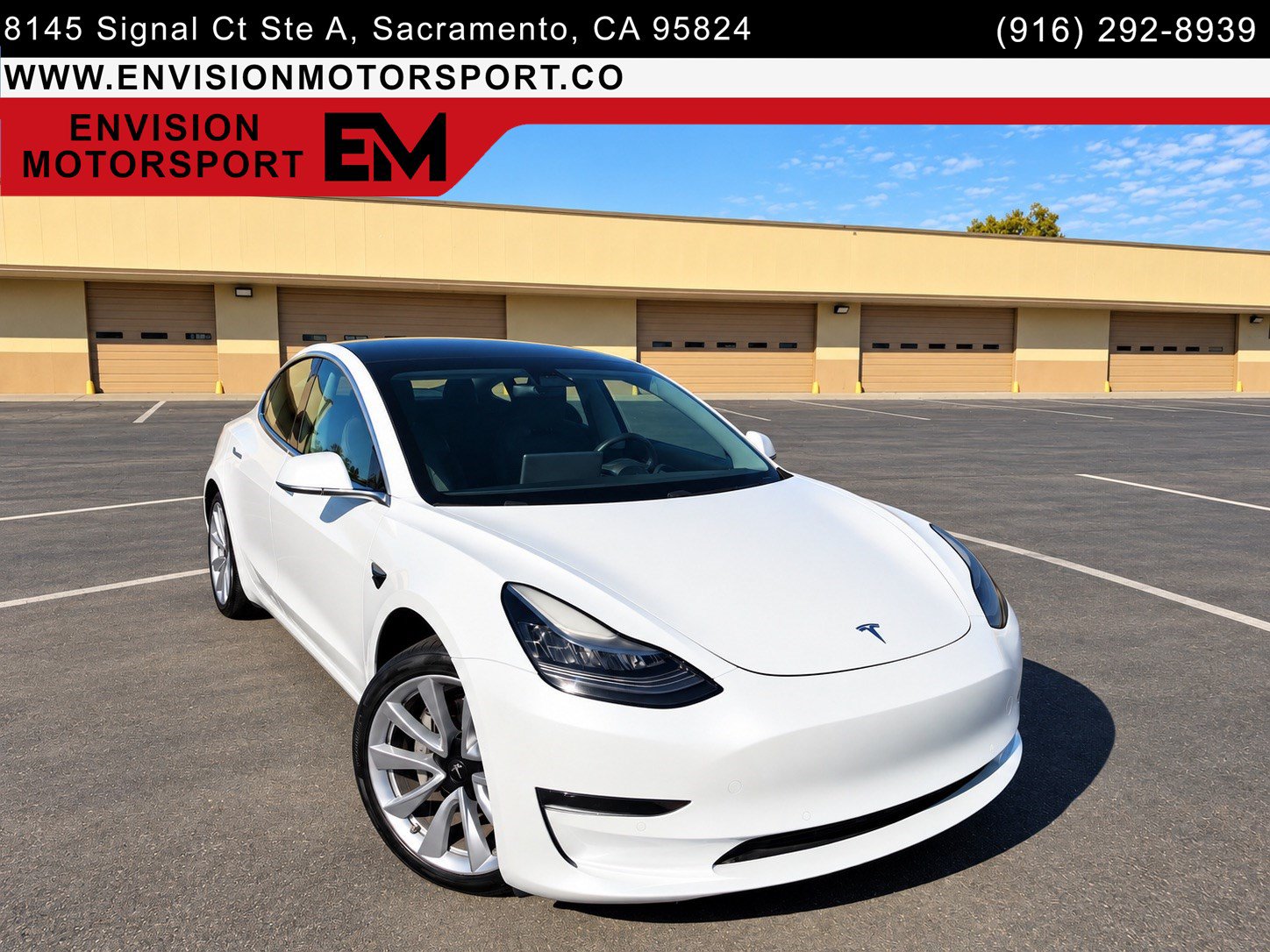 Used 2020 Tesla Model 3 Standard Range Plus RWD image 1