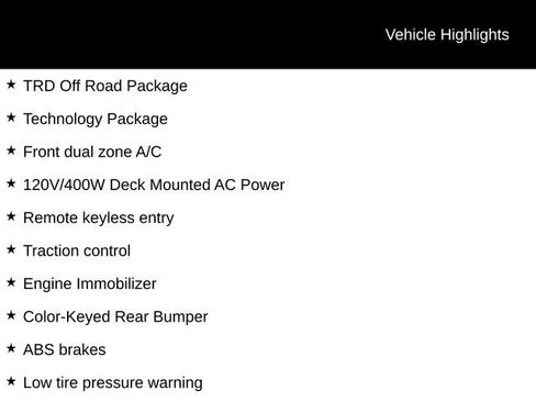 Used 2021 Toyota Tacoma TRD Off-Road w/ Technology Package image 4