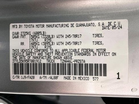 Used 2024 Toyota Tacoma SR image 44