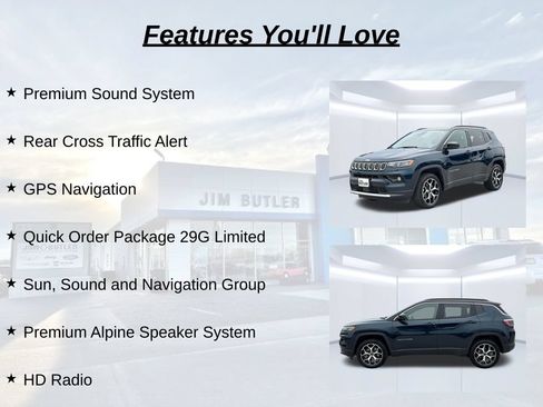 Used 2026 Jeep Compass Limited w/ Sun, Sound & Navigation Group AWD/4WD image 26