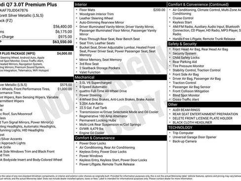 Used 2018 Audi Q7 3.0T Premium Plus w/ Premium Plus Package image 6