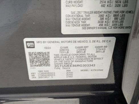 Used 2024 GMC Sierra 1500 AT4 w/ Technology Package image 22