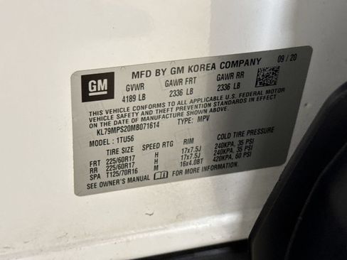 Used 2021 Chevrolet TrailBlazer LT FWD image 27