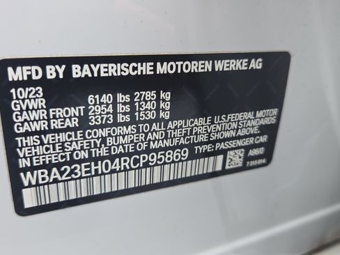 Used 2024 BMW 740i w/ Executive Package RWD image 20