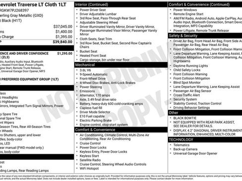 Used 2023 Chevrolet Traverse LT FWD image 2