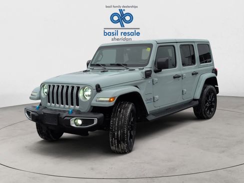 Used 2023 Jeep Wrangler Sahara w/ Dual Top Group image 2