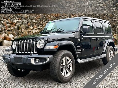 Used 2018 Jeep Wrangler Unlimited Sahara w/ Dual Top Group AWD/4WD image 1