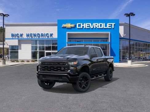 New 2026 Chevrolet Silverado 1500 Custom Trail Boss w/ Turbomax Blackout Package AWD/4WD image 10