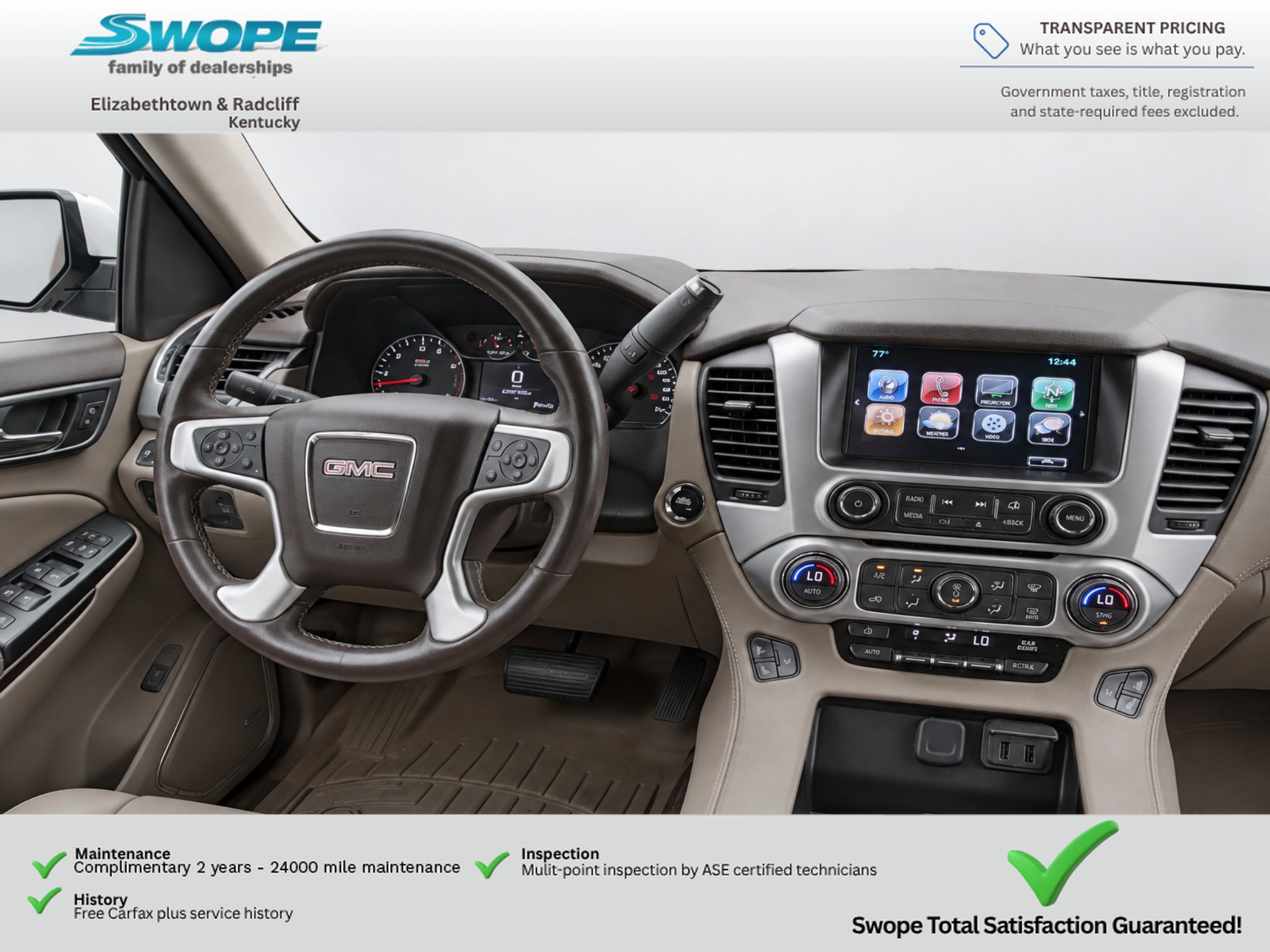 Used 2017 GMC Yukon SLT w/ Premium Edition AWD/4WD image 19