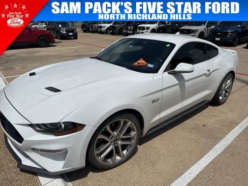 Used 2021 Ford Mustang GT Premium w/ Carbon Sport Interior Package RWD image 1