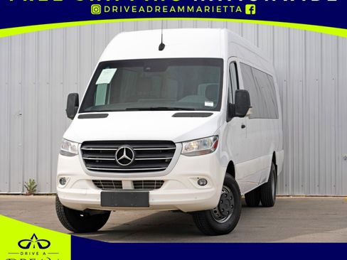 Used 2020 Mercedes-Benz Sprinter 3500 w/ Windows All Around Package image 1