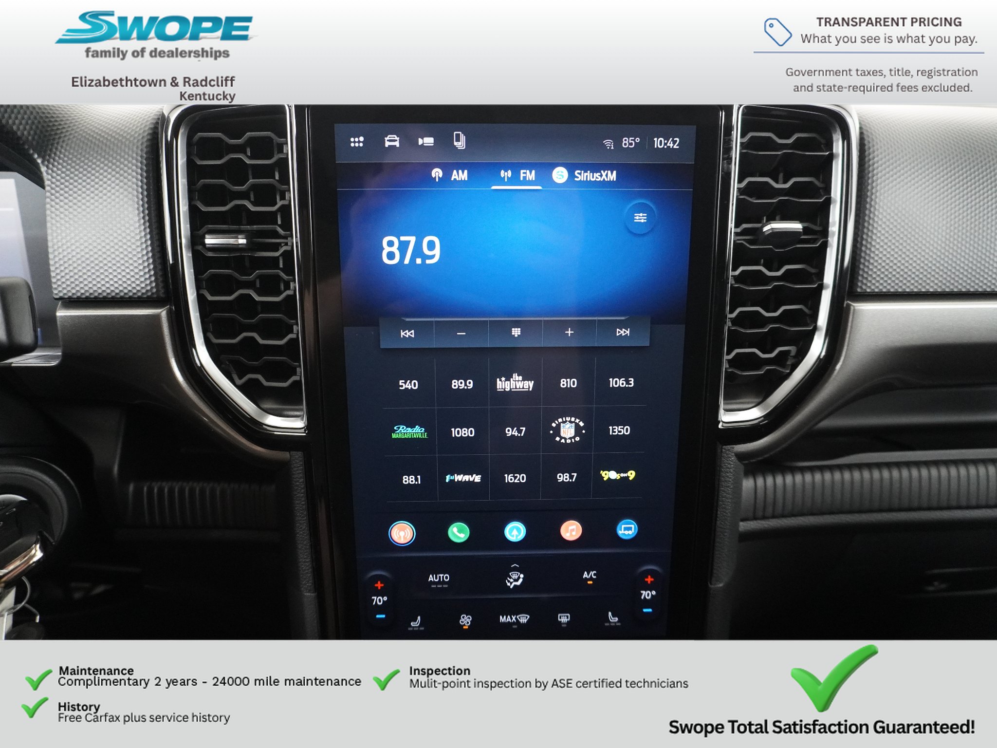 New 2026 Ford Ranger XLT w/ Equipment Group 301A High AWD/4WD image 21