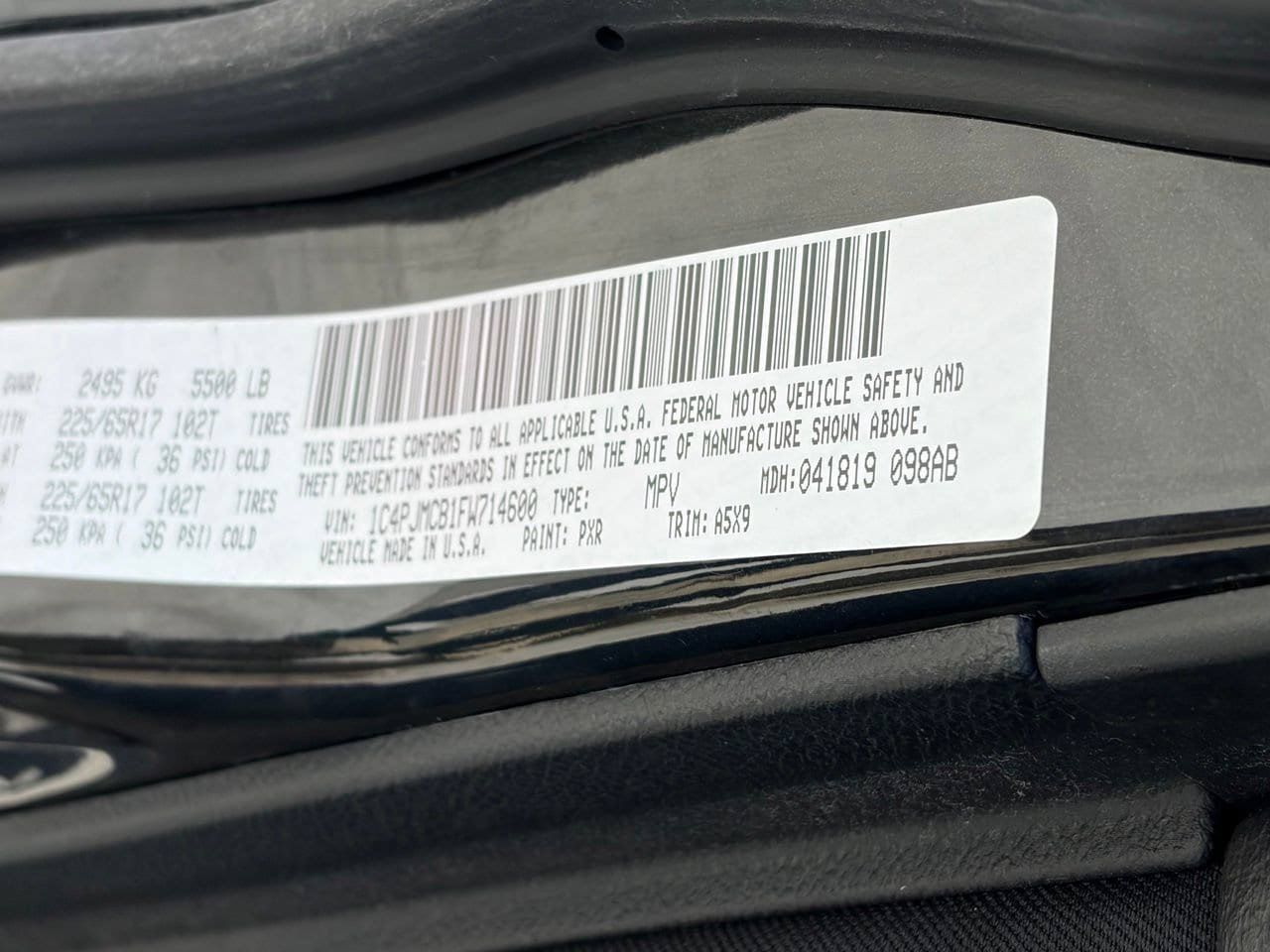 Used 2015 Jeep Cherokee Latitude AWD/4WD image 13