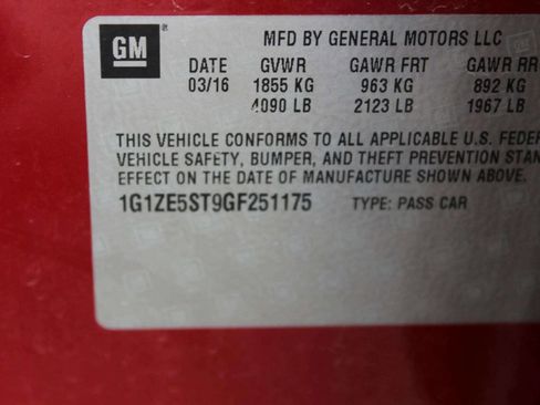 Used 2016 Chevrolet Malibu LT FWD image 10