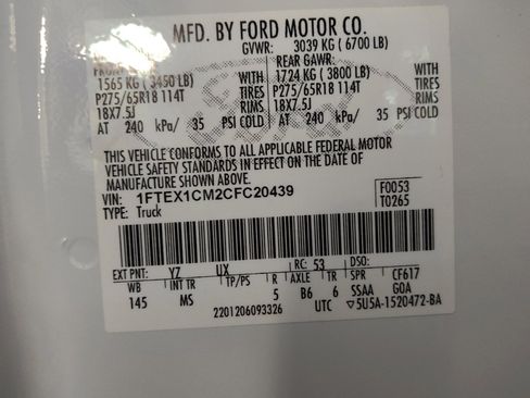 Used 2012 Ford F150 XLT w/ XLT Chrome Pkg RWD image 33