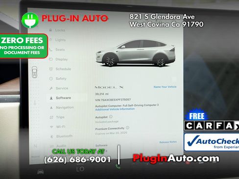 Used 2023 Tesla Model X AWD/4WD image 2