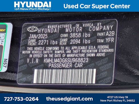 Certified 2025 Hyundai Elantra Sport FWD image 32