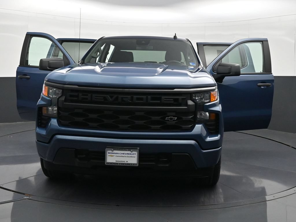 Certified 2024 Chevrolet Silverado 1500 Custom w/ Turbomax Blackout Package AWD/4WD image 43
