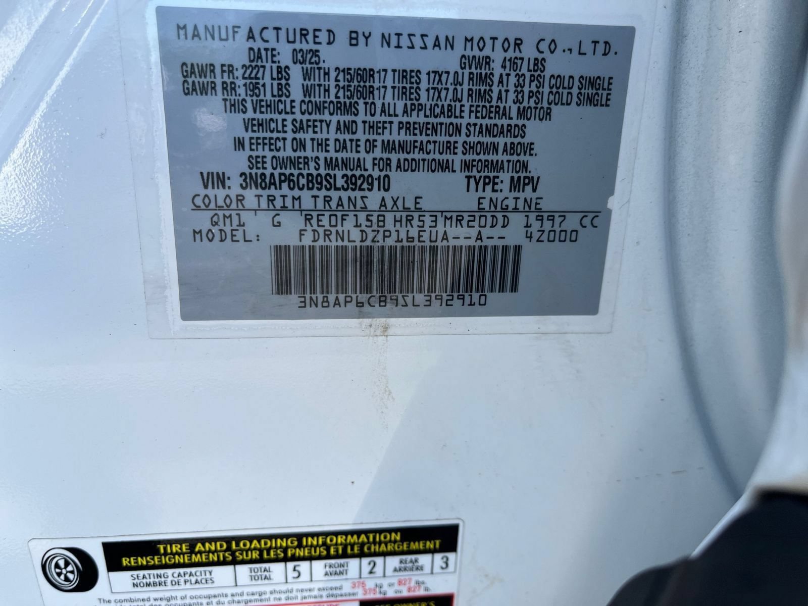 Used 2025 Nissan Kicks SV AWD/4WD image 30