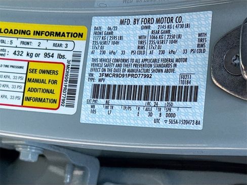 Used 2023 Ford Bronco Sport Badlands image 36