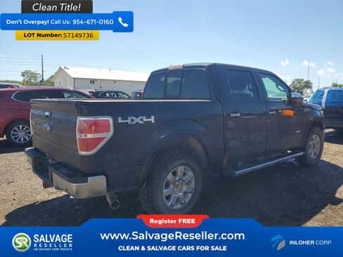 Used 2013 Ford F150 Lariat w/ Lariat Chrome Pkg AWD/4WD image 4
