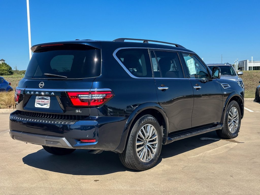 Used 2021 Nissan Armada SL w/ Captain's Chairs Package RWD image 3
