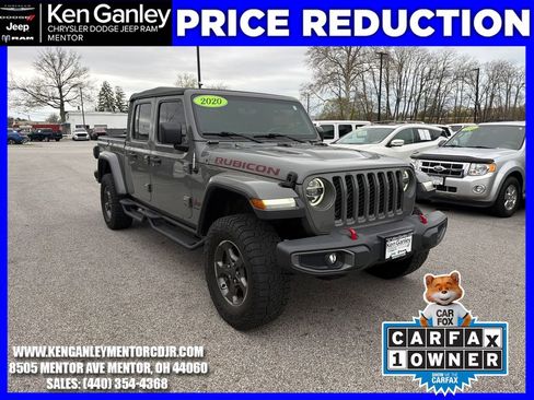 Used 2020 Jeep Gladiator Rubicon AWD/4WD image 1