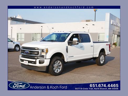 Certified 2021 Ford F350 Platinum AWD/4WD image 1