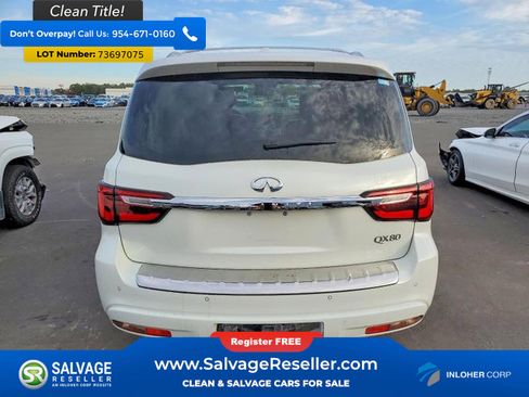 Used 2019 INFINITI QX80 Luxe w/ 22" Wheel Package RWD image 8