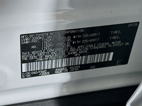 Used 2025 Toyota RAV4 LE image 12