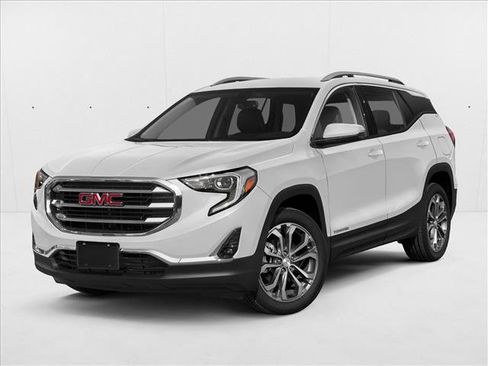 Used 2021 GMC Terrain SLT w/ LPO, Bright Accent Package AWD/4WD image 1