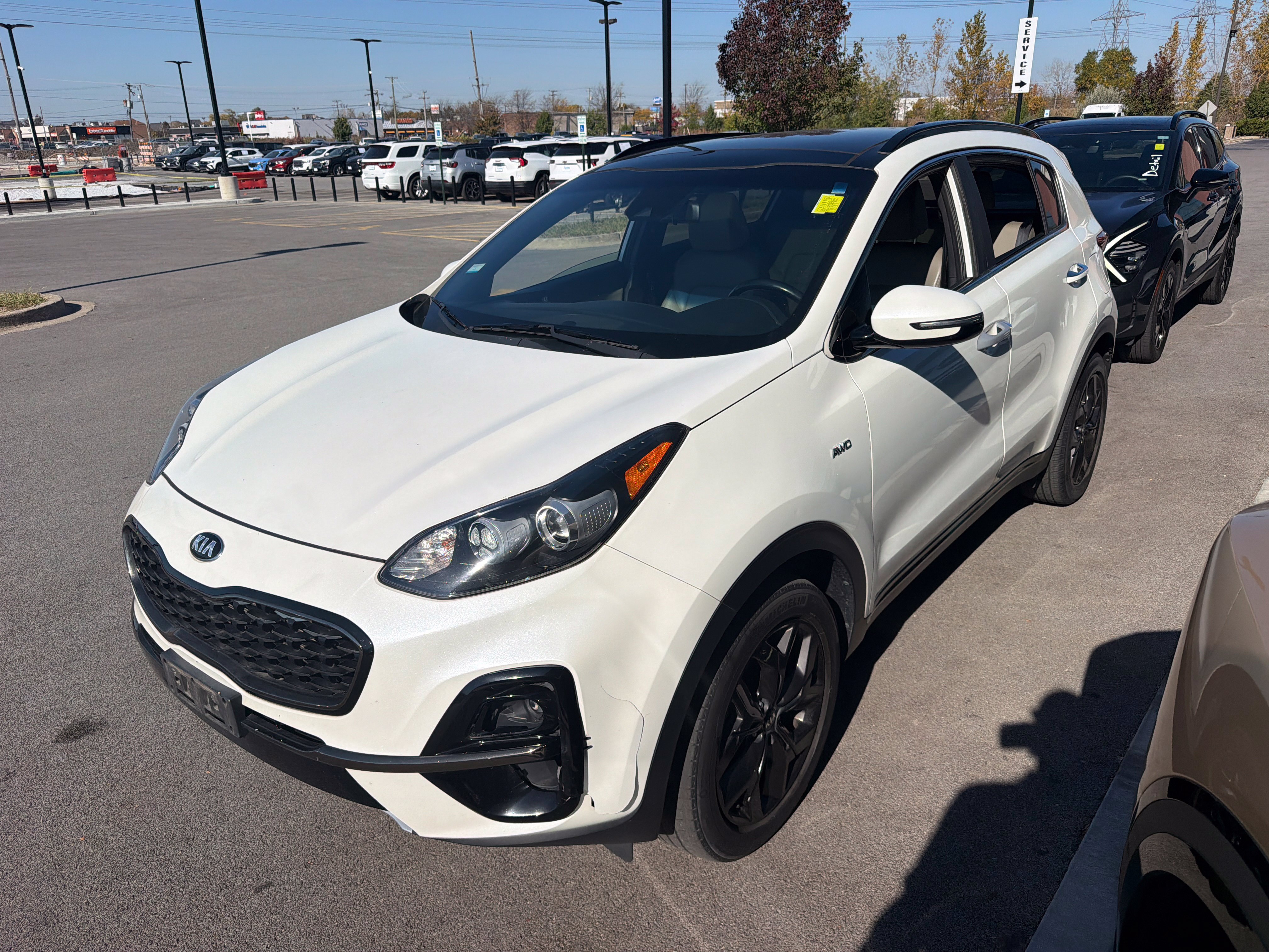 Used 2020 Kia Sportage S w/ S Sunroof Package AWD/4WD image 3