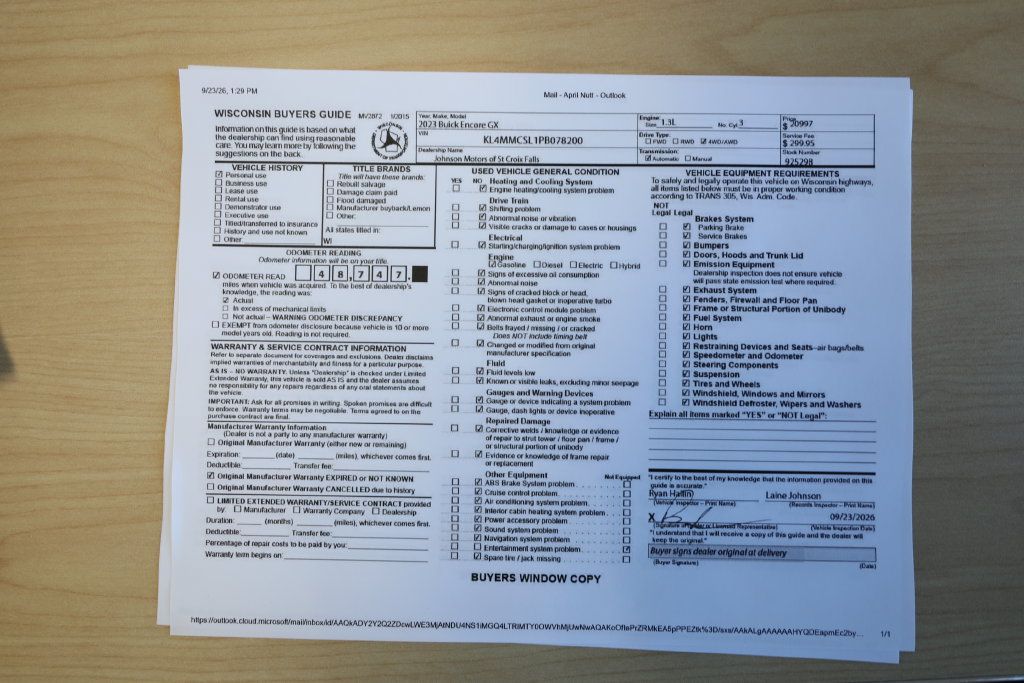 Certified 2023 Buick Encore GX Preferred w/ Cold Weather Comfort Package AWD/4WD image 22