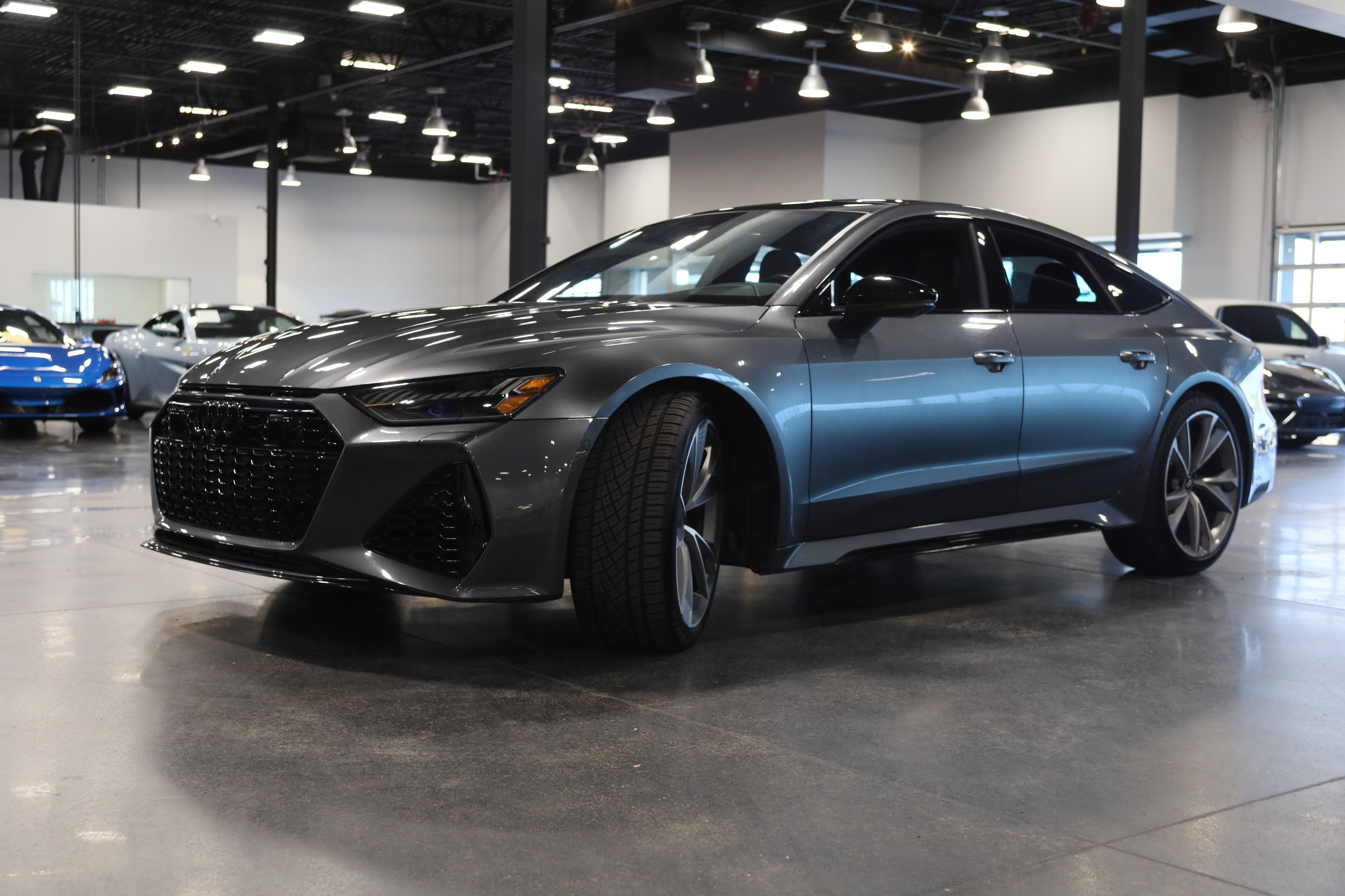 Used 2021 Audi RS 7 Sportback w/ Black Optic Package AWD/4WD image 3