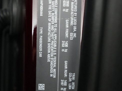 Used 2023 Lucid Air Touring image 25