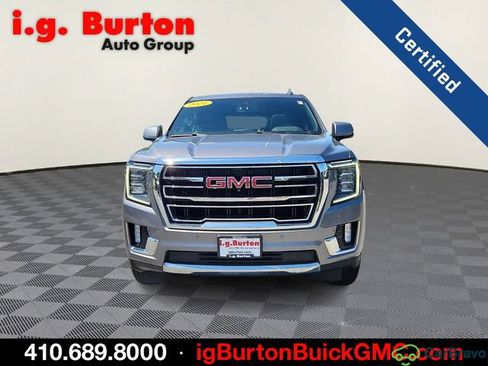 Certified 2021 GMC Yukon SLT w/ SLT Premium Package AWD/4WD image 2