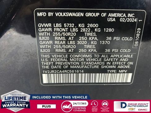 Used 2024 Volkswagen Atlas SE FWD image 36