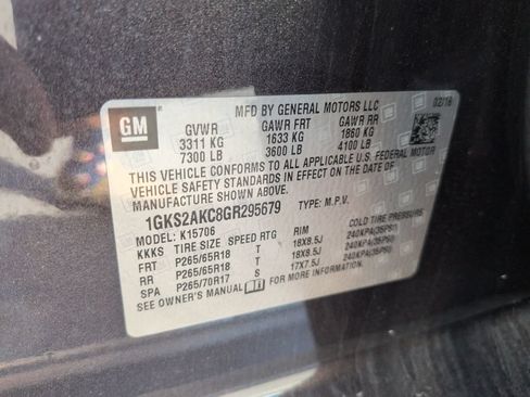 Used 2016 GMC Yukon SLE w/ Convenience Package AWD/4WD image 30