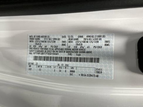 New 2026 Ford F250 XL w/ STX Appearance Package image 35