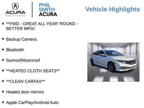 Used 2019 Honda Civic EX image 4