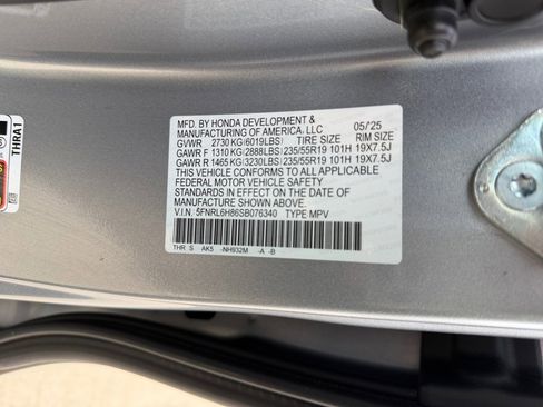 Certified 2025 Honda Odyssey Touring image 39