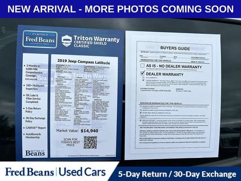 Used 2019 Jeep Compass Latitude w/ Popular Equipment Group AWD/4WD image 39