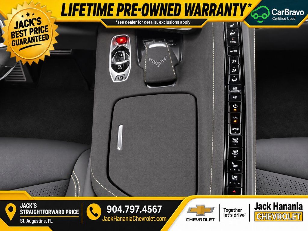 Used 2025 Chevrolet Corvette Z06 w/ Stealth Interior Trim Package RWD image 15