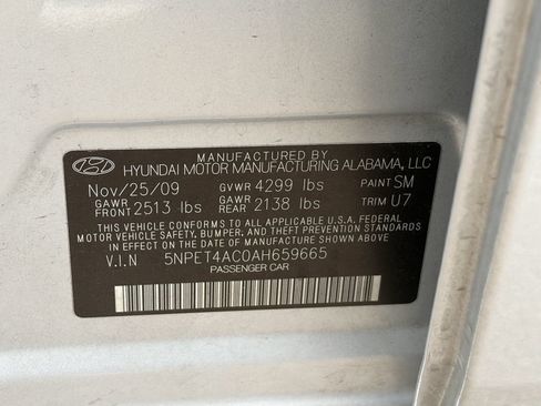 Used 2010 Hyundai Sonata GLS FWD image 14