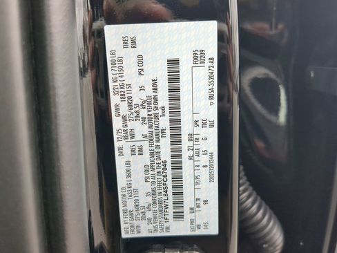 New 2025 Ford F150 Platinum w/ Equipment Group 702A High image 28