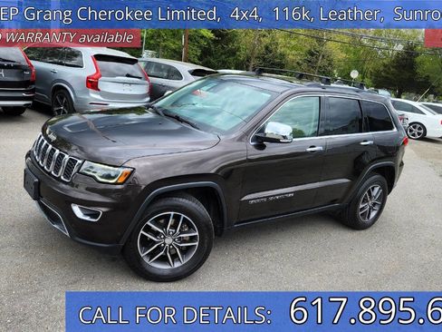 Used 2017 Jeep Grand Cherokee Limited w/ Luxury Group II image 1