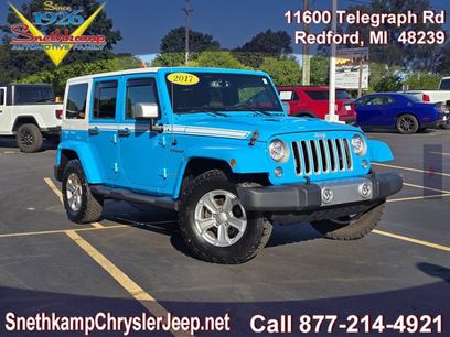 Certified 2017 Jeep Wrangler Unlimited Sahara w/ Quick Order Package 24E Chief