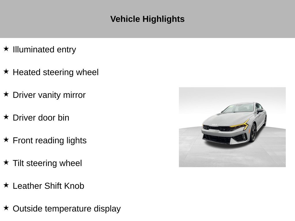 Certified 2025 Kia K5 GT-Line AWD/4WD image 55