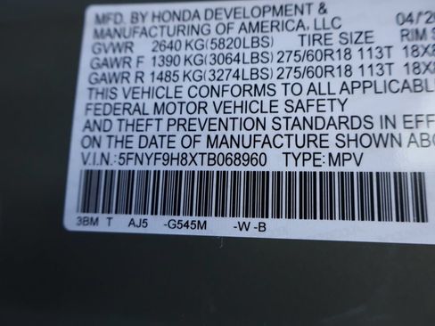 Certified 2026 Honda Passport TrailSport Elite image 36