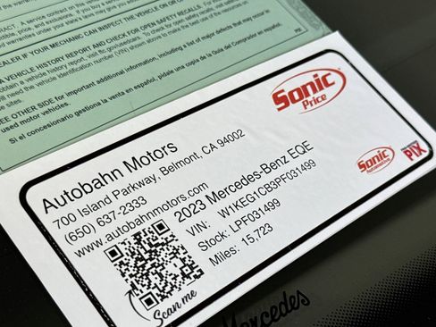 Certified 2023 Mercedes-Benz EQE 350+ 4MATIC Sedan image 38